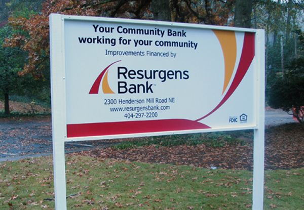  - Image360-Tucker-GA-Post-Panel-Resurgens Bank